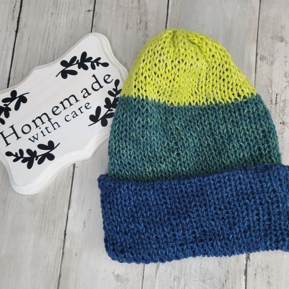 Mens double knit breathable hat